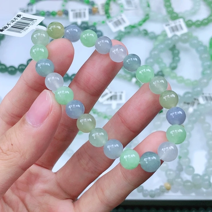 未镶嵌手链翡翠翡翠