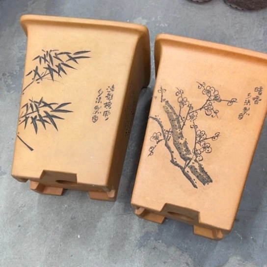飞***紫砂花盆漂亮漂亮