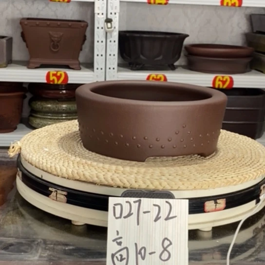 紫砂花盆宜兴紫砂花盆产地直销