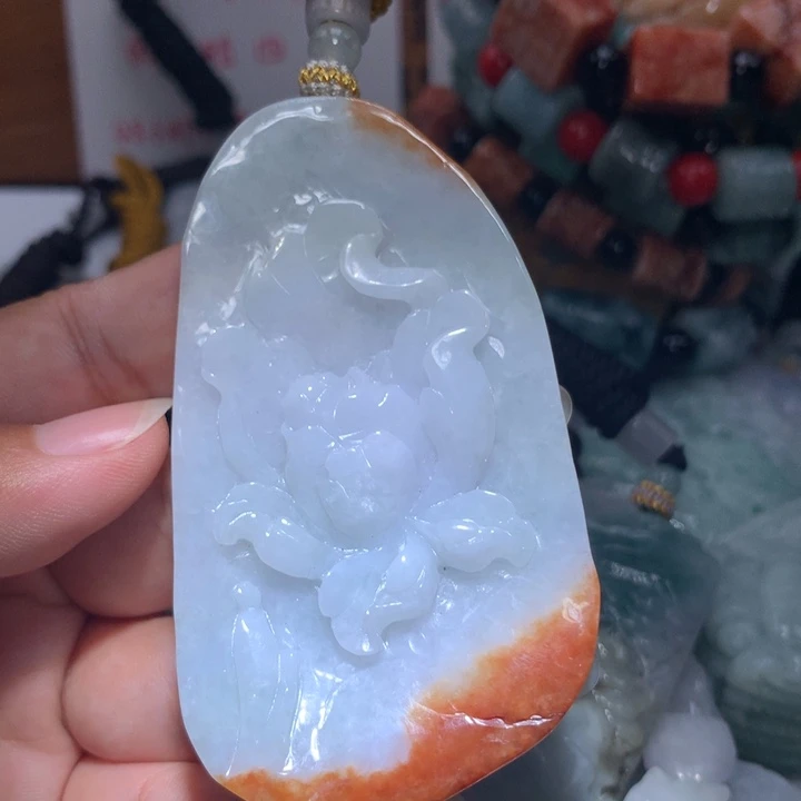 颈饰未镶嵌翡翠保真天然A货翡翠