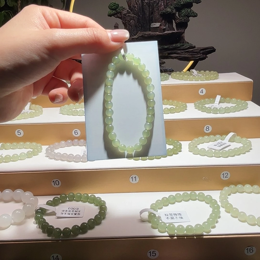 和田玉手串未镶嵌