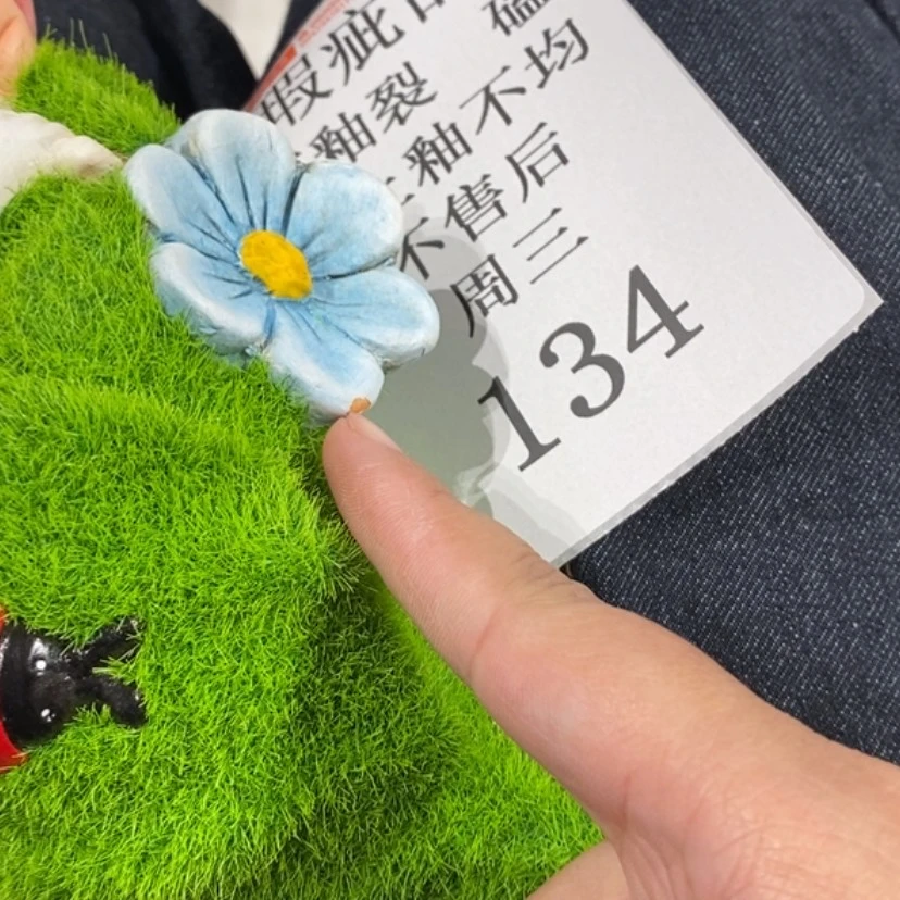 【闪购商品】摆件飞***里陶瓷摆件瑕疵特卖