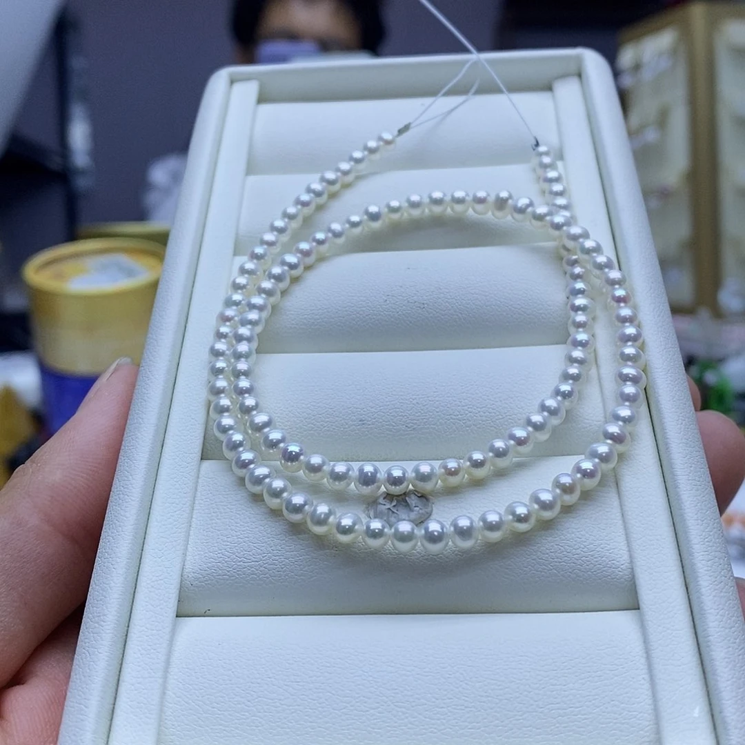 项链未镶嵌淡水珍珠多样性发货发其一