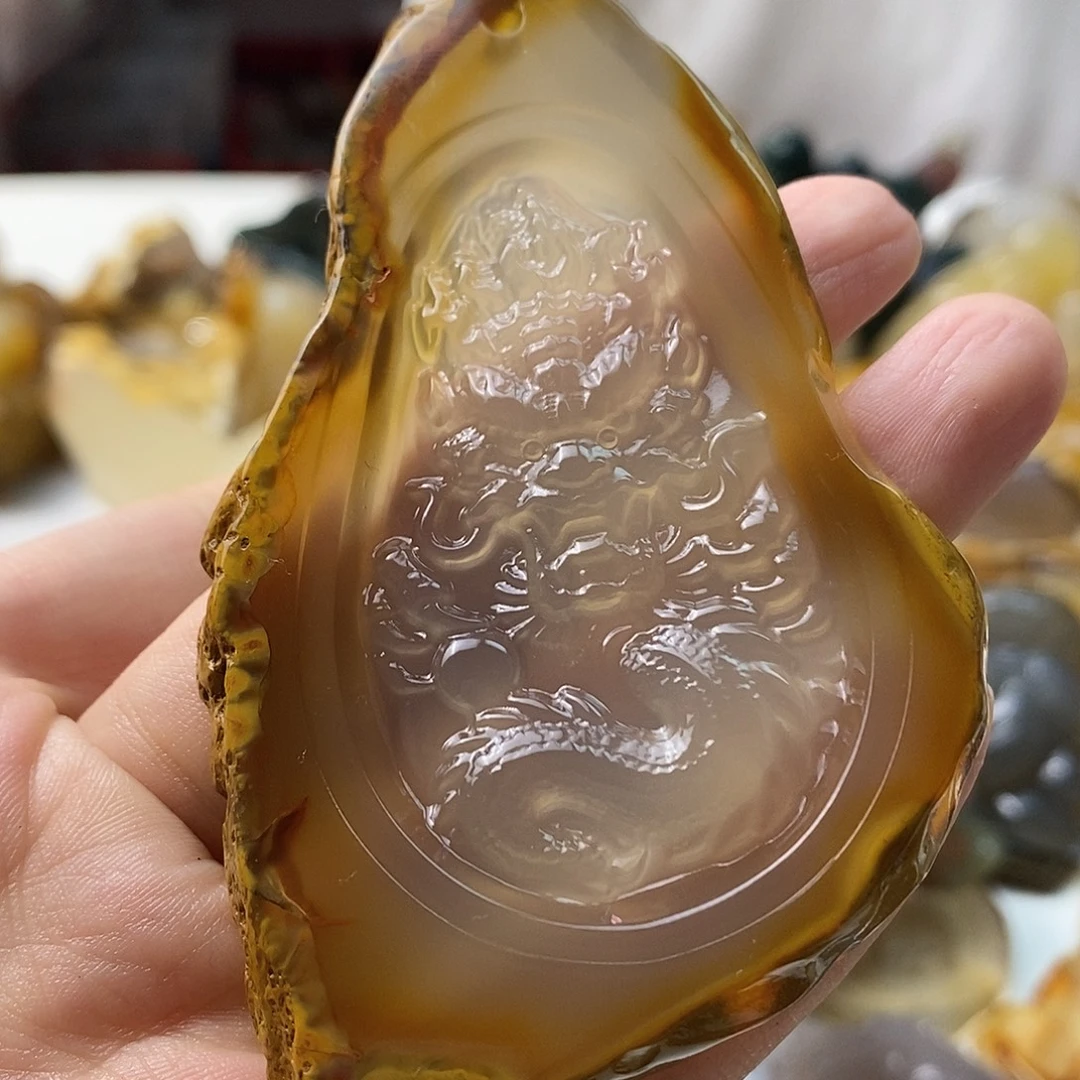 玛瑙/玉髓未镶嵌颈饰