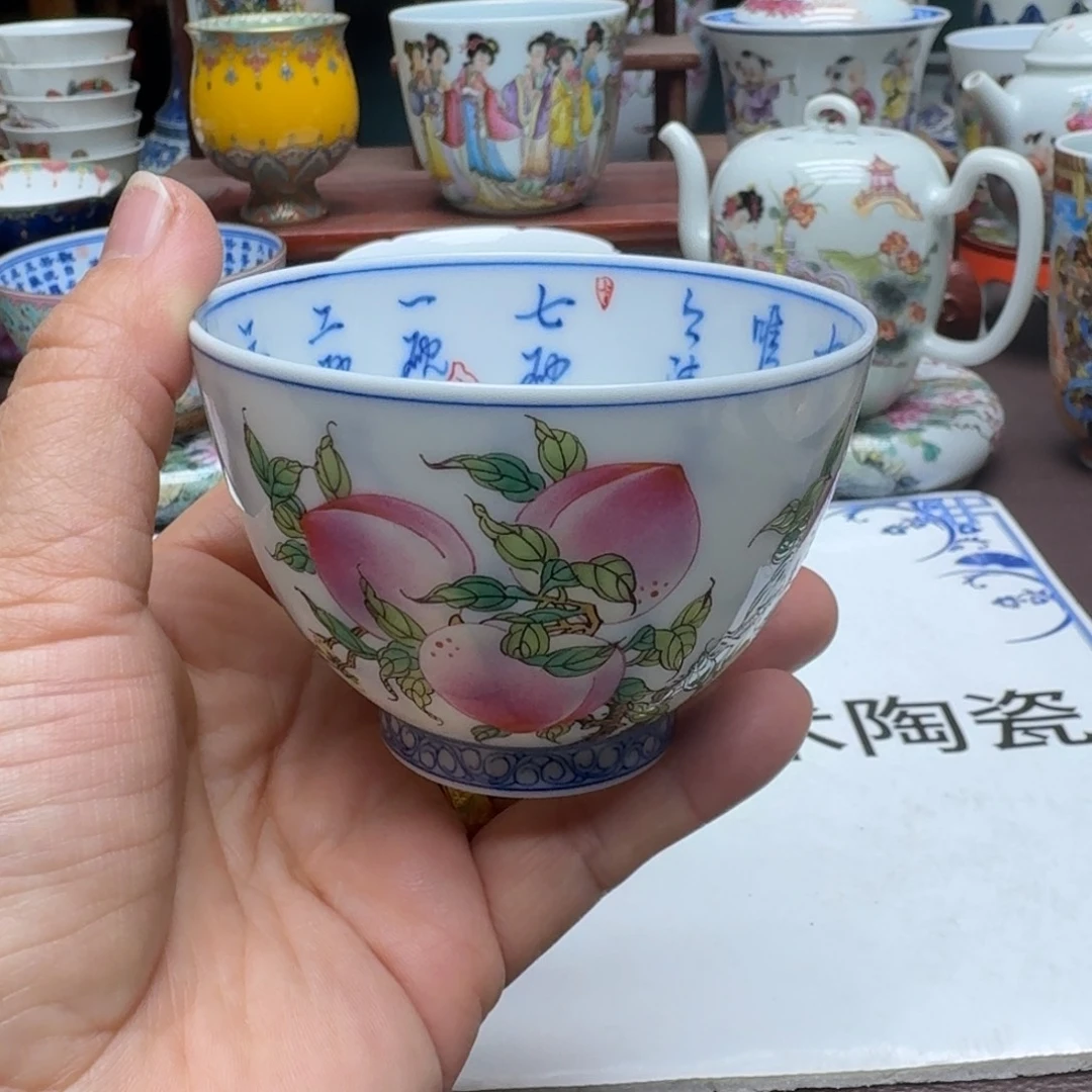 景德镇手工手绘展示