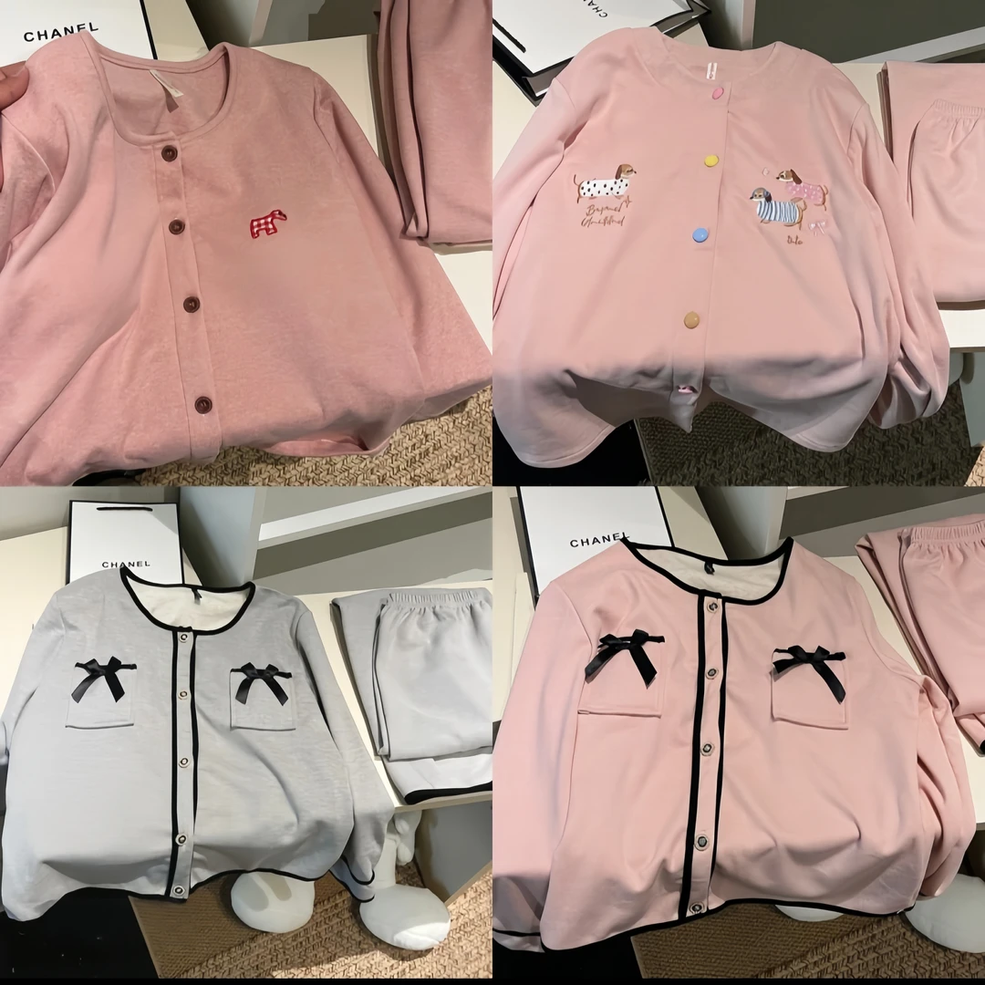 【3号连接】先选编码！后选尺码！品牌长袖长裤绒款睡衣家居服18