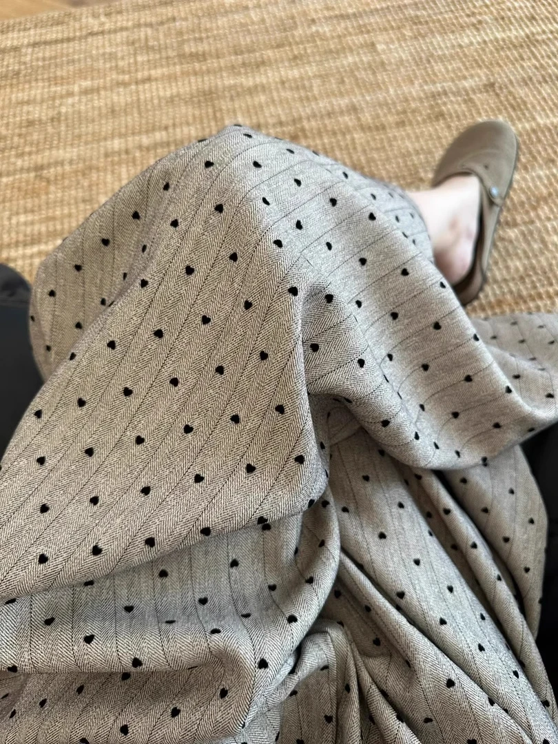 宽松感小众阔腿西装裤百搭新款大码女胖mm韩版休闲慵懒拖地裤裤子