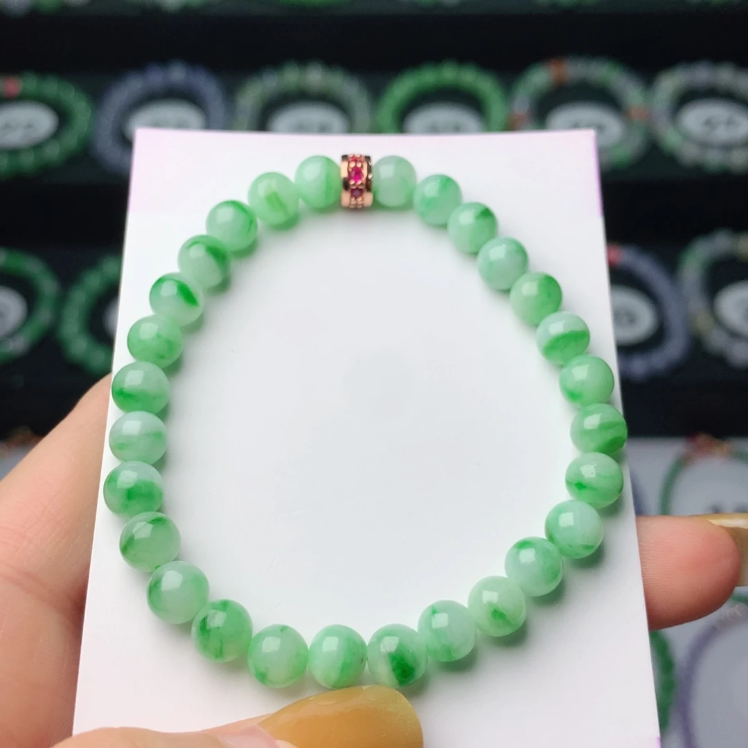 翡翠未镶嵌手链翡翠