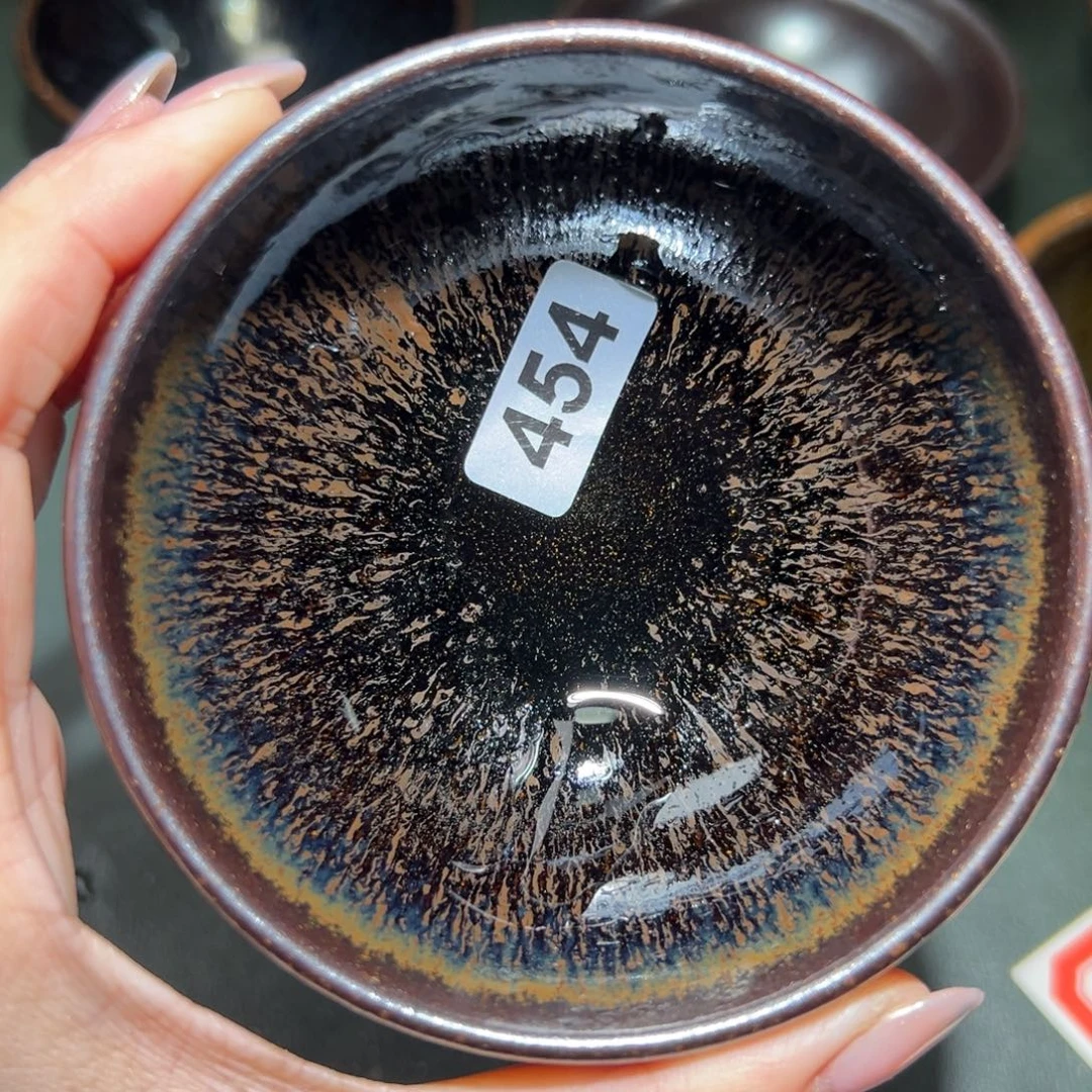 用***7茶盏全手工原矿原釉建盏