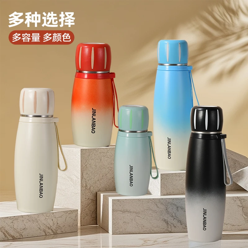 金蓝豹大容量不锈钢真空保温水杯高颜值便携商务男女杯子工厂直销