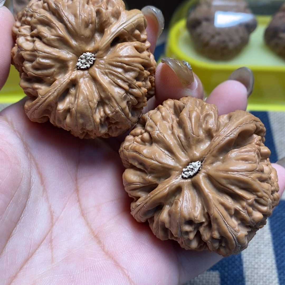 金***娃吊坠文玩核桃粗筋