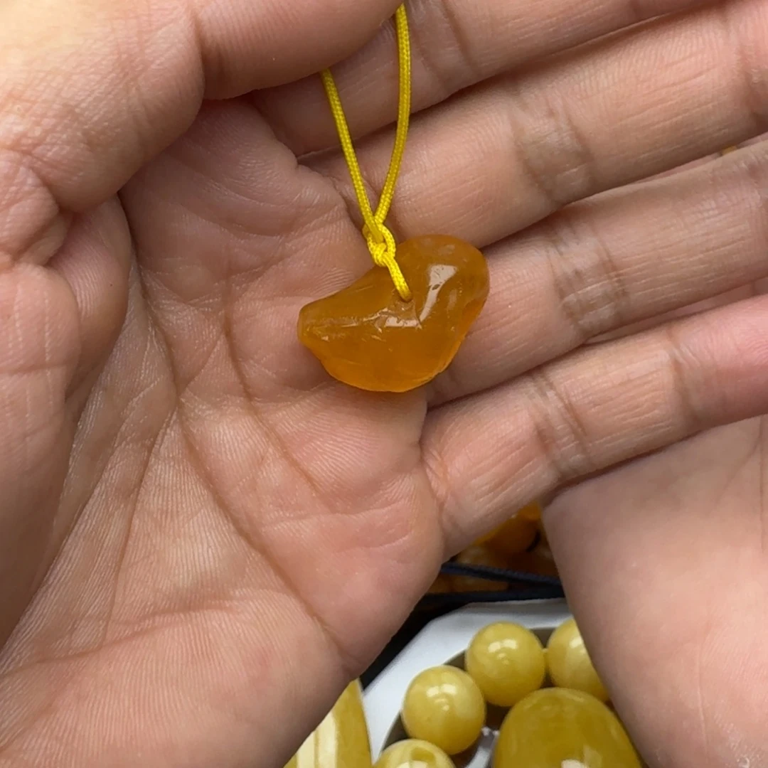 未镶嵌蜜蜡珠宝奇石天然蜜蜡
