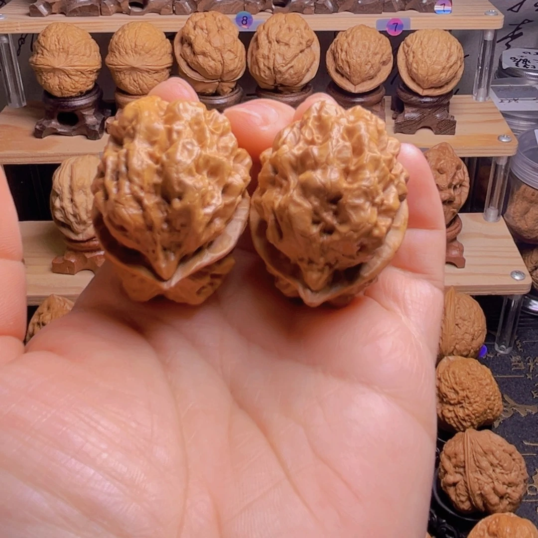 文玩核桃吊坠55w上古蛤蟆头43尺