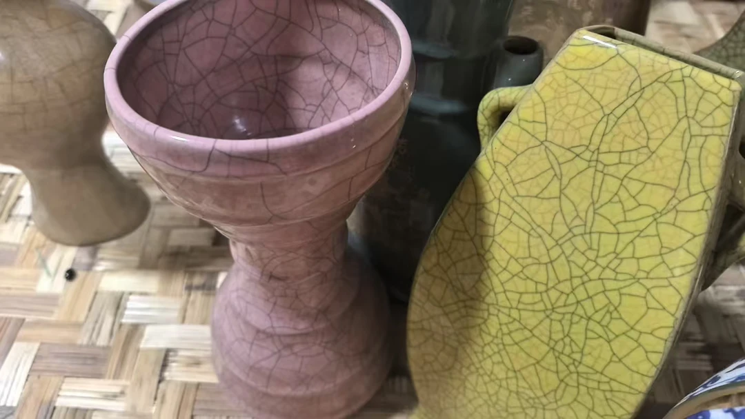 瓷器摆件宋瓷青花瓷珐琅彩仿古物件通用链接一物一拍请截好图备注