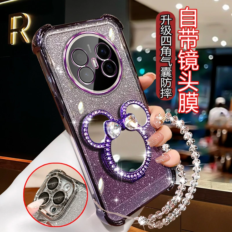 适用华为Mate70Air手机壳高级全包镜头膜SUP-AL90四角防摔保护壳