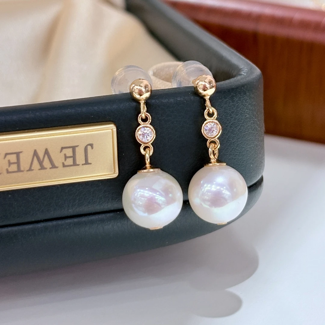 【小彤专属】【新粉福利】淡水珍珠爆闪耳钉时尚气质百搭RY81024