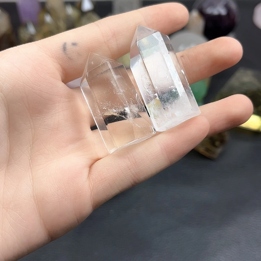 未镶嵌紫晶珠宝半成品214水晶石