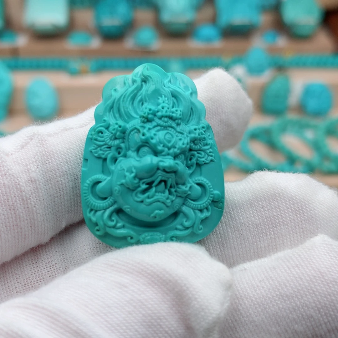 未镶嵌绿松石珠宝奇石11.2克