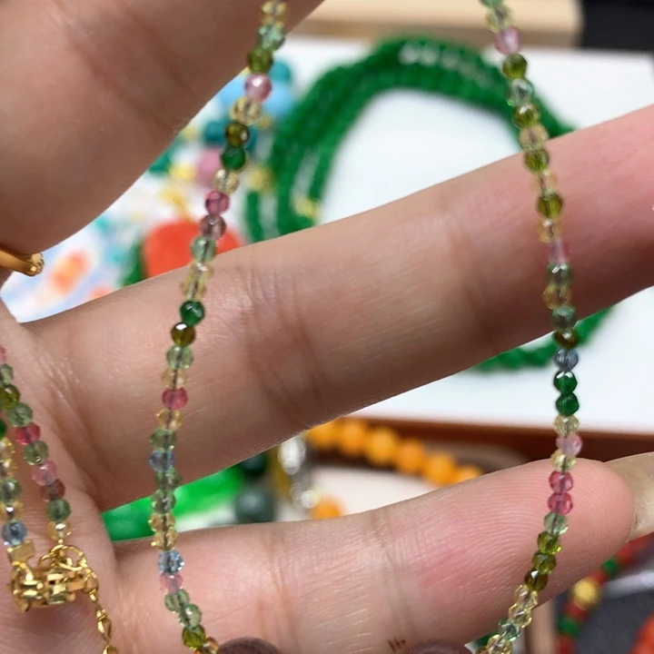 玛瑙/玉髓颈饰合金吊坠