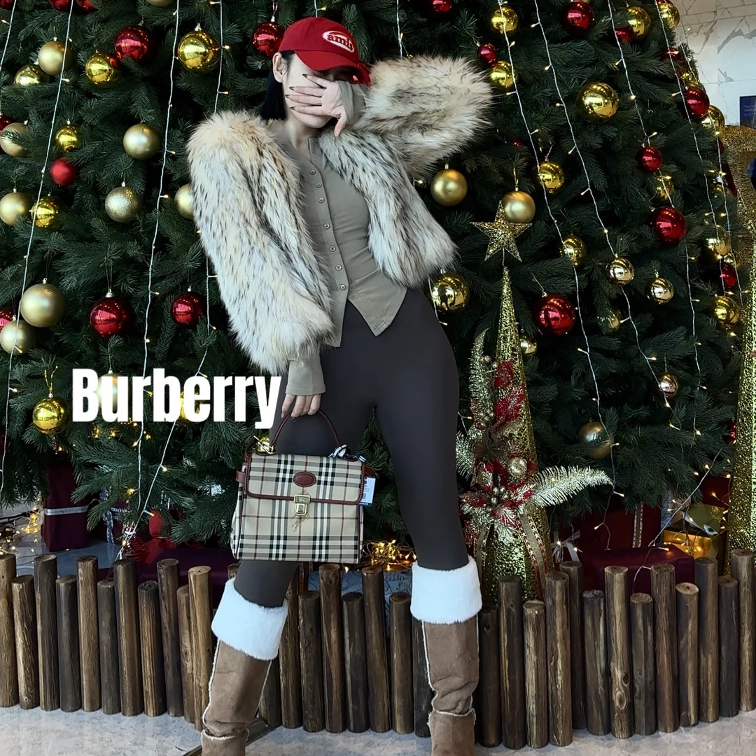 修复品8614392/BURBERRY/博柏利凯莉公文包