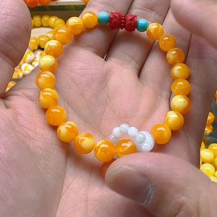 宠*?精品老蜡搭配一串