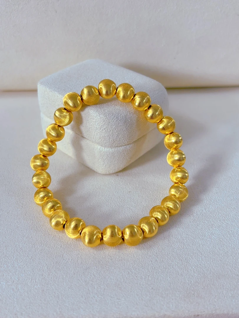 爆闪猫眼珠珠手链  A