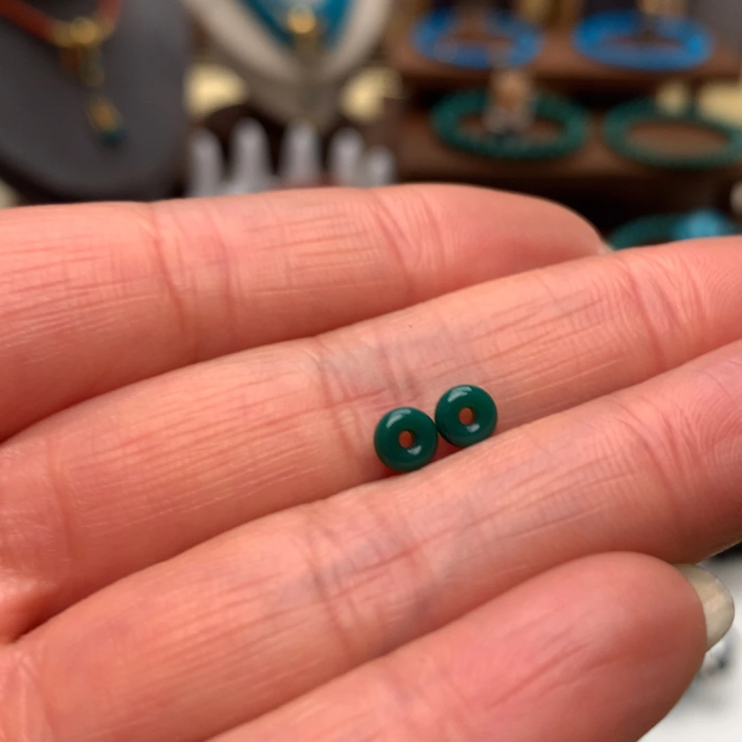 绿松石未镶嵌配饰