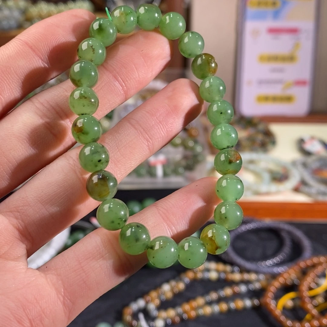 和田玉手链未镶嵌