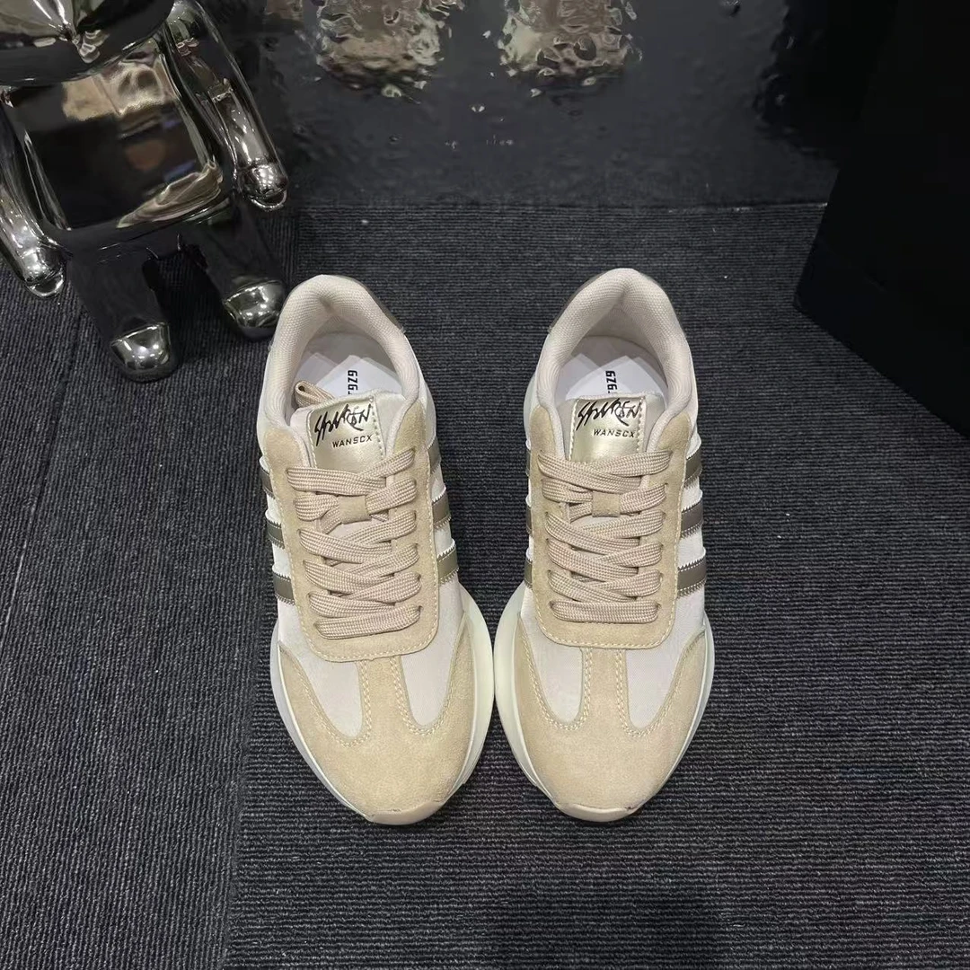 福利【香槟金阿甘】时尚香槟金百搭透气休闲鞋A01