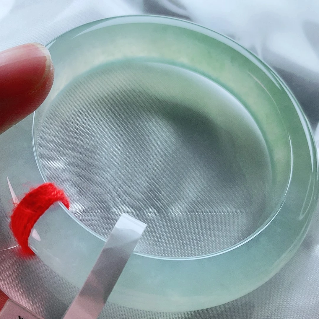 未镶嵌手镯翡翠55圈