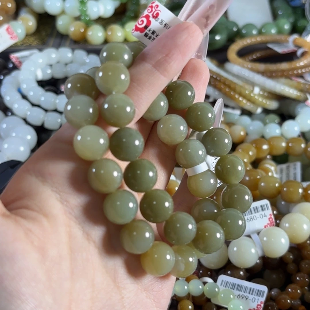 手链未镶嵌和田玉随机发一