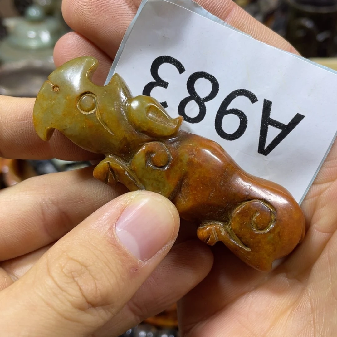 和田玉吊坠(不含链)未镶嵌