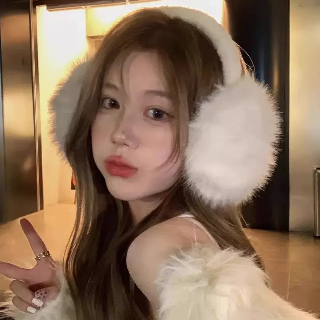 保暖耳罩女冬可爱风简约耳捂子学生可折叠防冻耳朵套韩版毛绒耳包