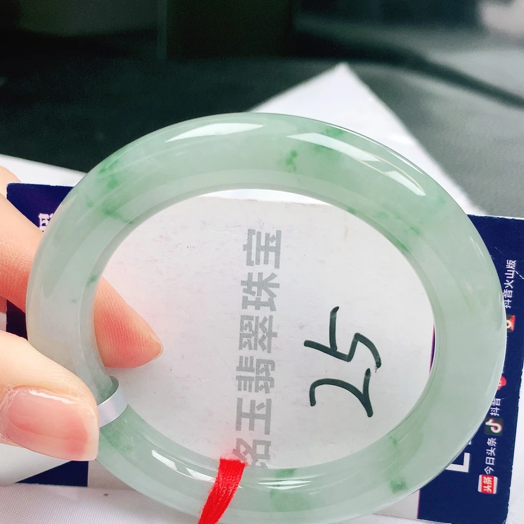 翡翠未镶嵌手镯缅甸天然a货翡翠手镯