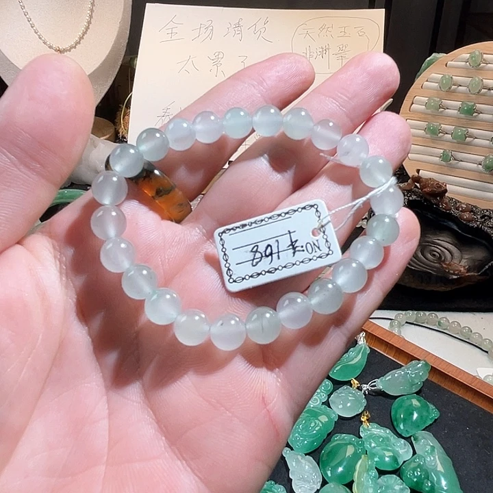 石英质玉未镶嵌手串