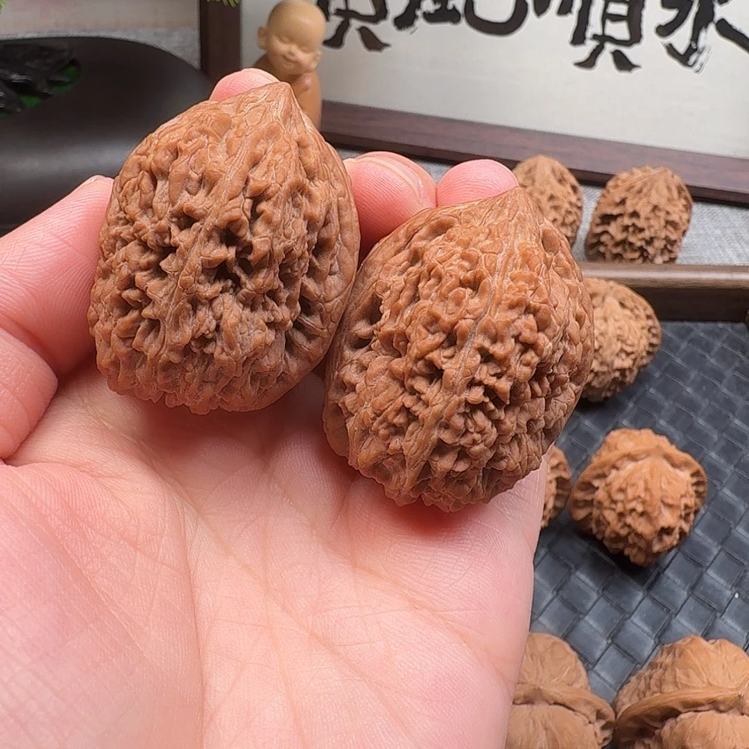 文玩核桃吊坠全品蒜头35