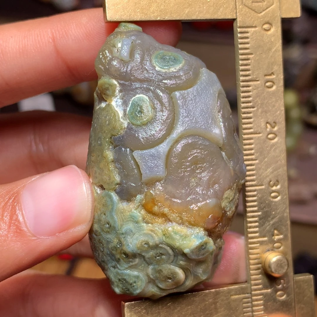 未镶嵌玛瑙/玉髓珠宝半成品