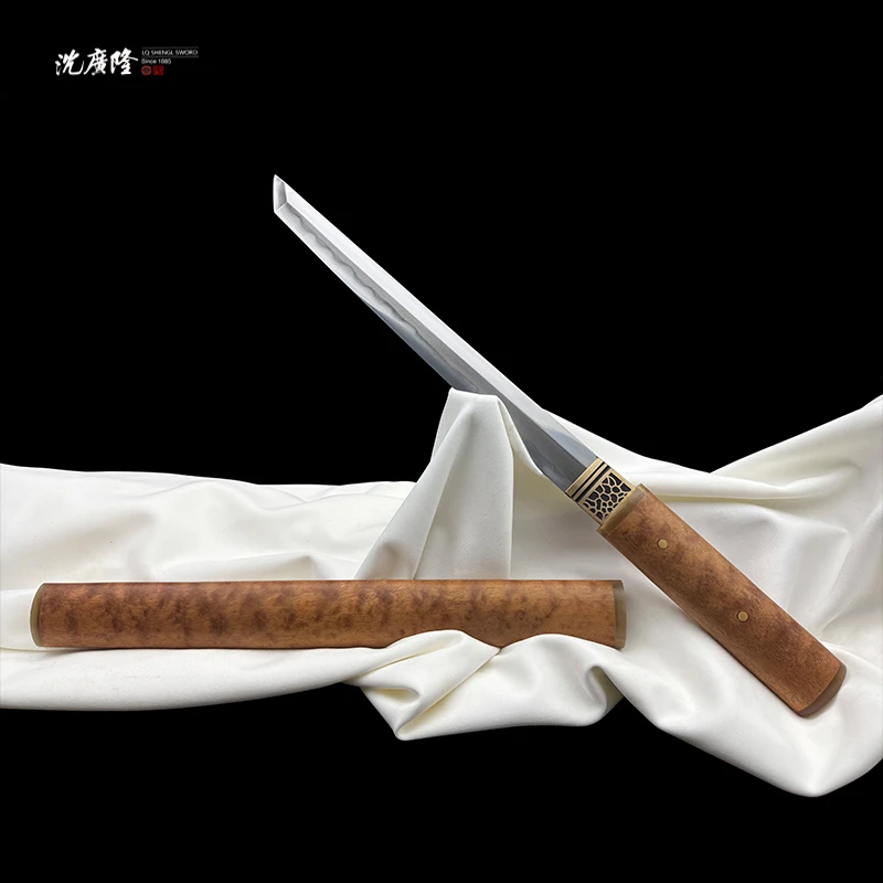 《沈广隆》-金丝楠凌云刀 宝剑 唐横刀 手工 未开刃