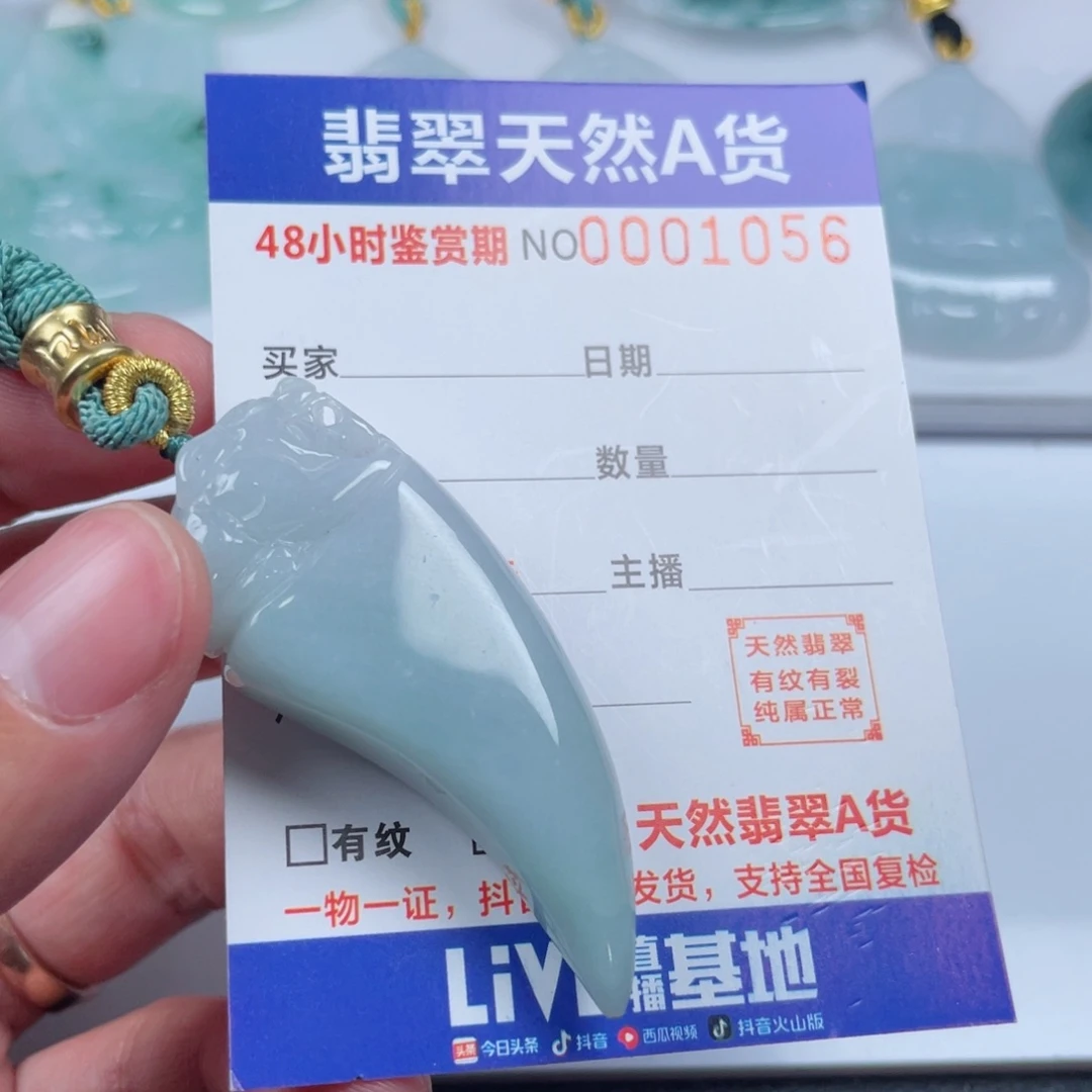 颈饰未镶嵌翡翠