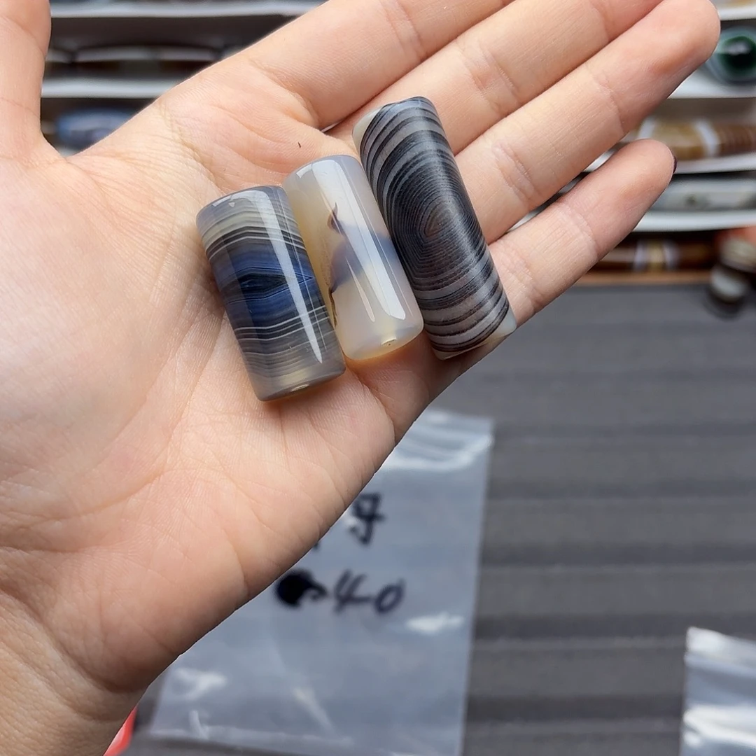 北***哥玛瑙/玉髓合金珠宝半成品