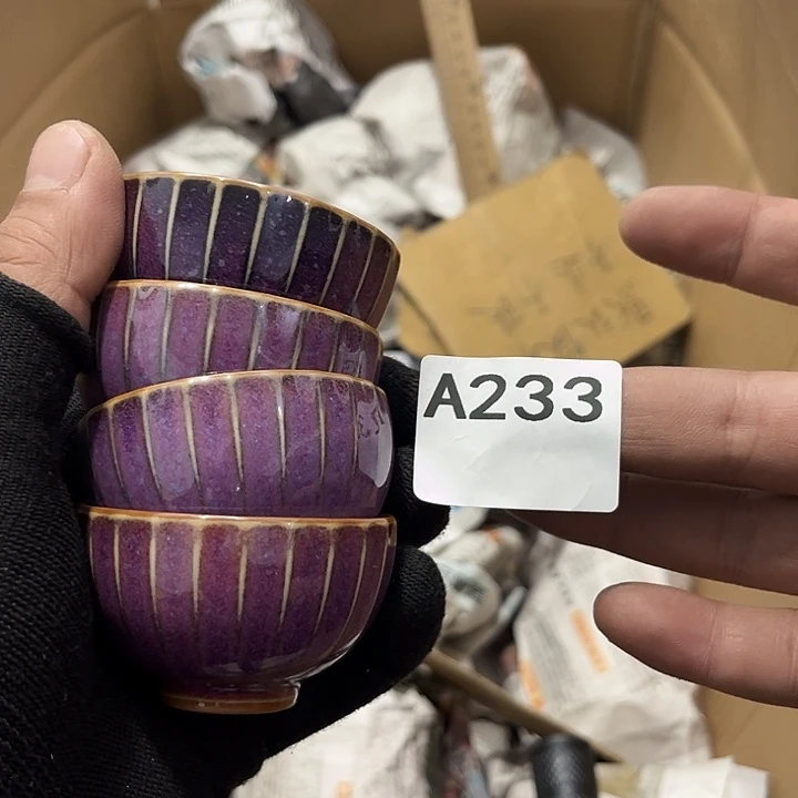 瓷片茶摆件工艺品摆件666