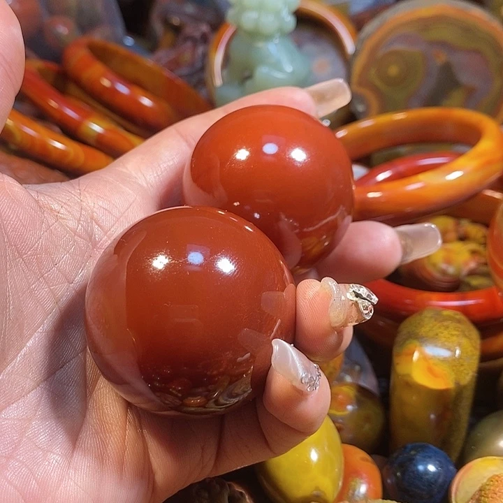 玛瑙/玉髓手链未镶嵌旧**里