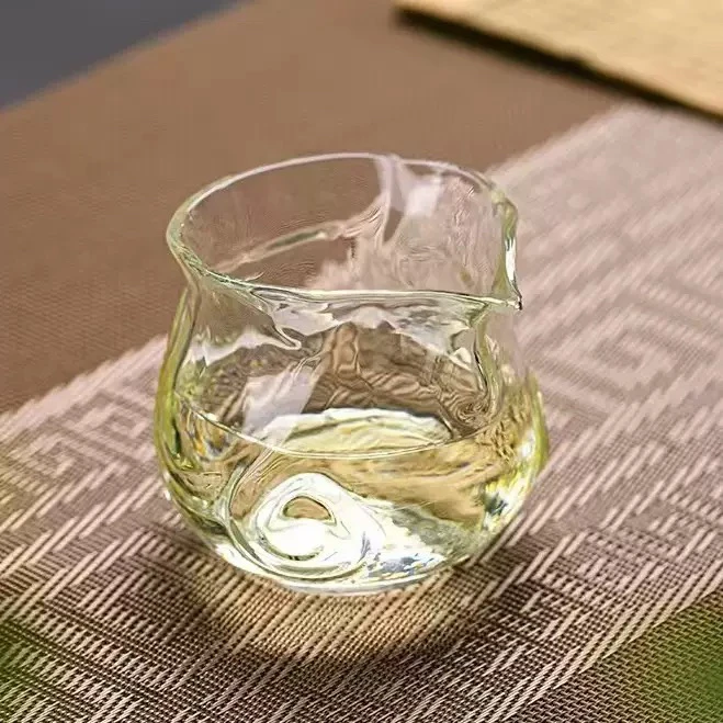 【南风】加厚高硼硅水晶玻璃 金蝉公杯200cc