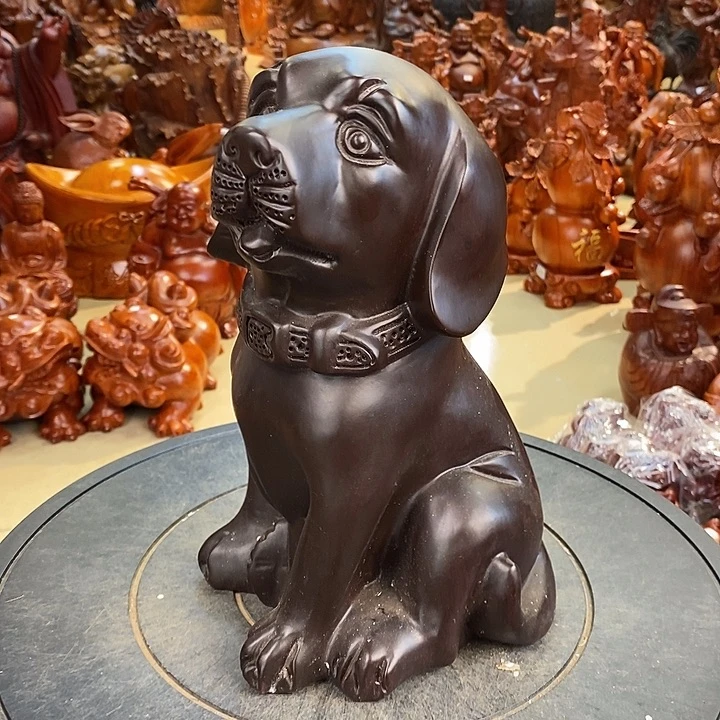 风车木（黑檀木）黑檀木狗狗