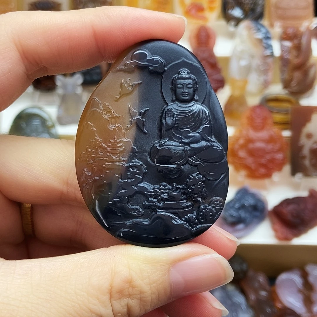 玛瑙/玉髓未镶嵌颈饰