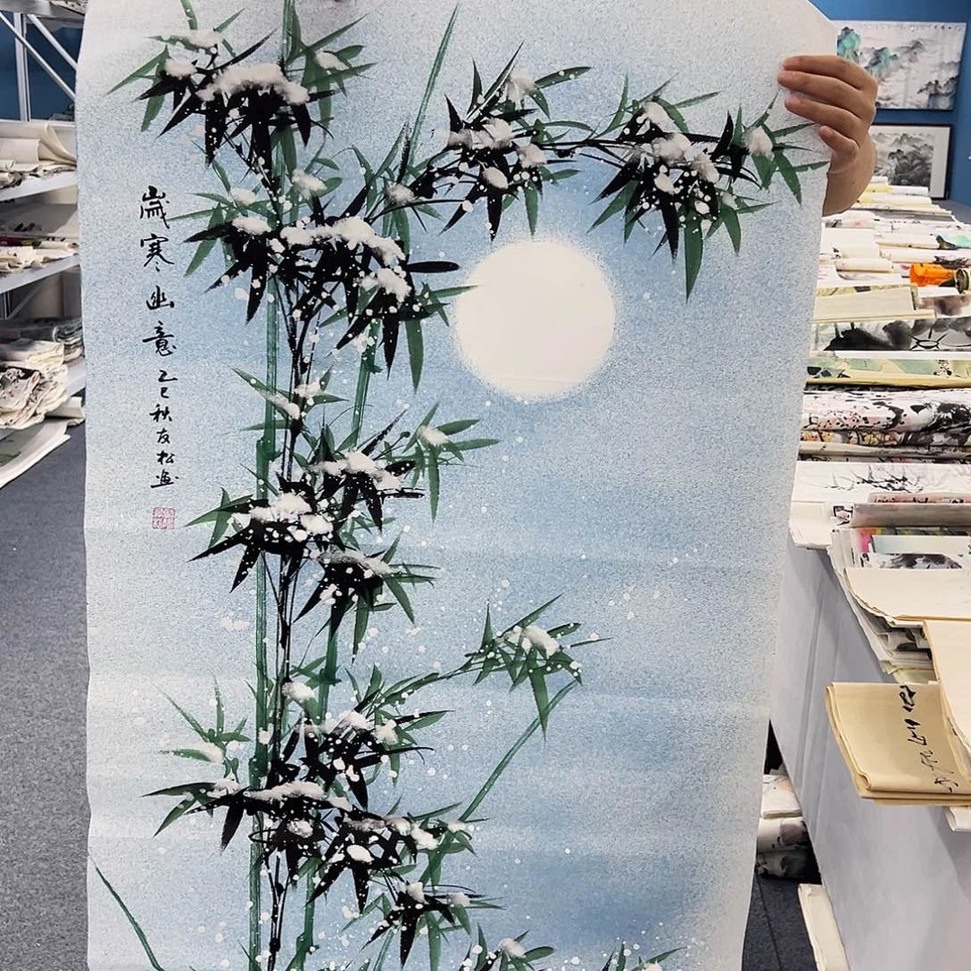 国画纯手绘作品欣赏