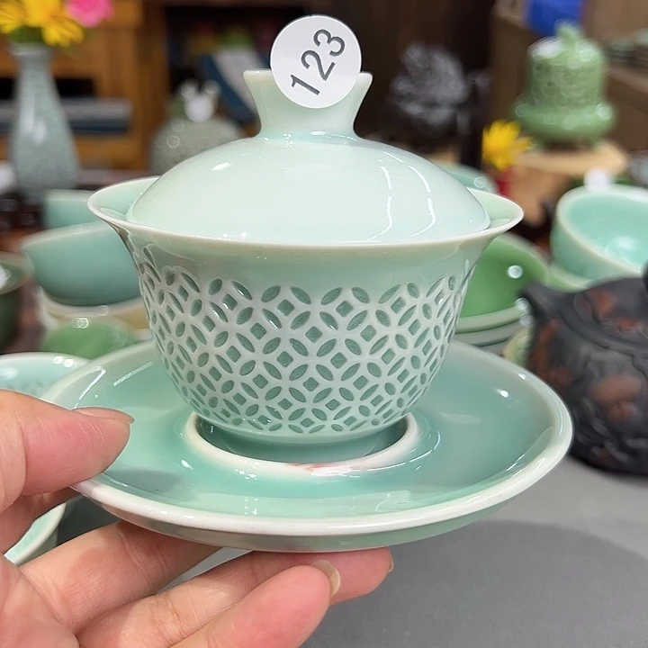 龙泉敬悦青瓷品茗杯