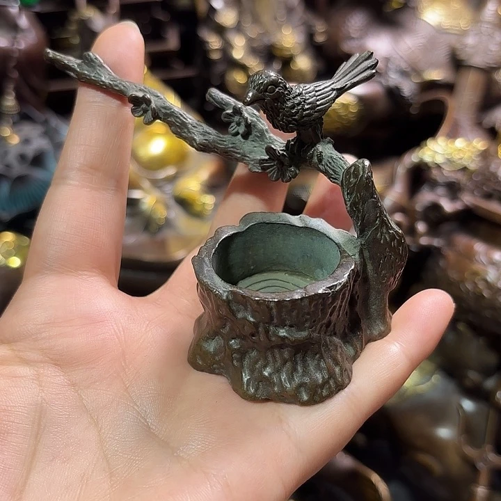 铜器摆件收收藏藏