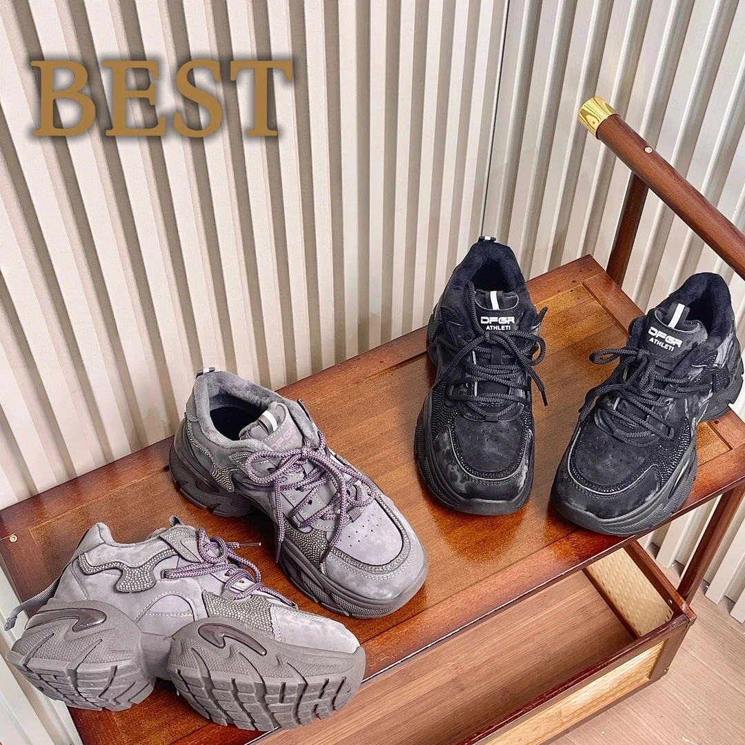 【满天星】2025新款厚底舒适港风网红时尚百搭老爹鞋882