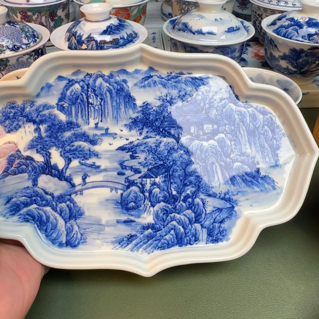 陶纯手工纯手绘茶具352